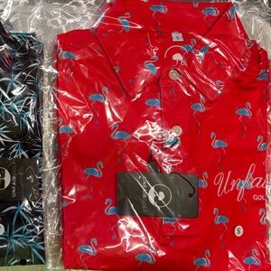 Golf Tropical Print Shirts